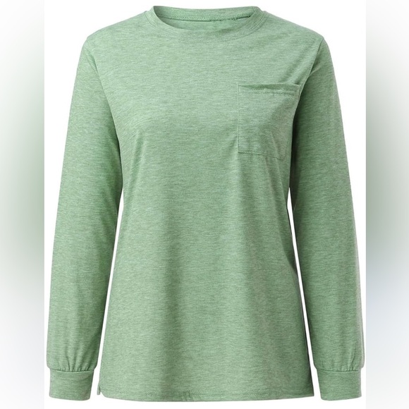 Amazon Tops - Amazon JPGIF Women T Shirt Casual Solid Color Basic Loose Fit Tees